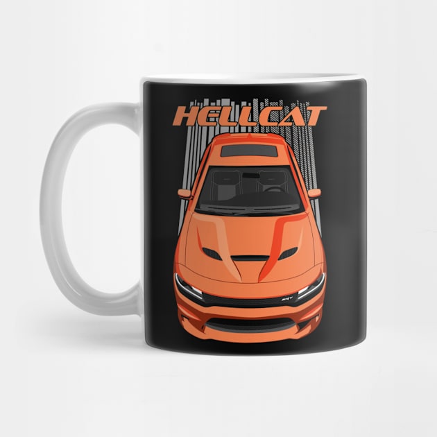 Charger Hellcat - Orange by V8social